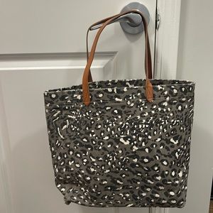 Madewell canvas transport tote